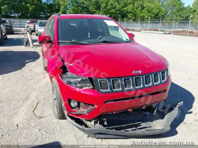 2017 Jeep NEW Compass, VIN 3C4NJDBBXHT666614, plate КА3306ТС — photo 6 (iaai)