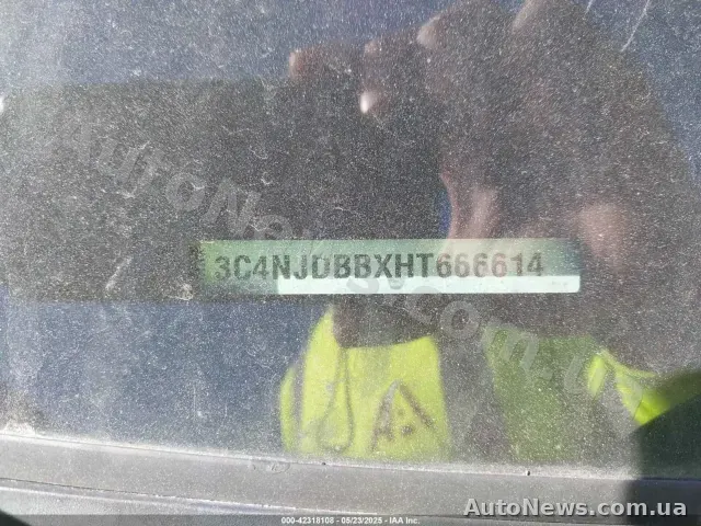 2017 Jeep NEW Compass, VIN 3C4NJDBBXHT666614, plate КА3306ТС — photo 9 (iaai)