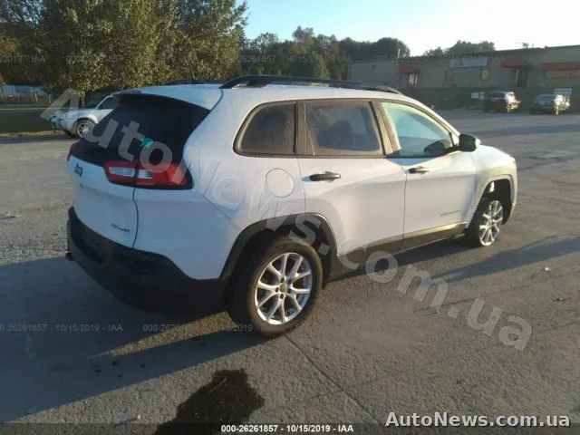 2016 Jeep Cherokee, VIN 1C4PJLAB3HW541243, госномер ВН5813РМ — фото 4 (iaai)