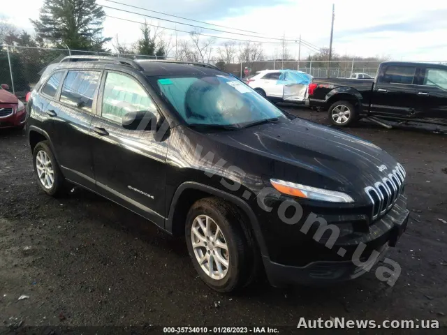 2017 Jeep Cherokee — фото 1 (iaai)