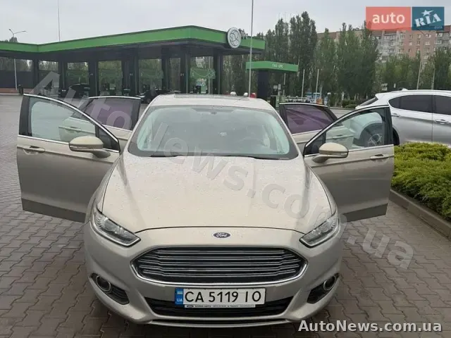 2014 Ford Fusion, VIN 3FA6P0T93FR187040, держномер СА5119ІО — фото 1 (autoria)