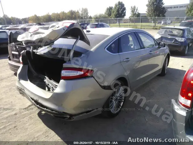 2014 Ford Fusion, VIN 3FA6P0T93FR187040, держномер СА5119ІО — фото 4 (iaai)