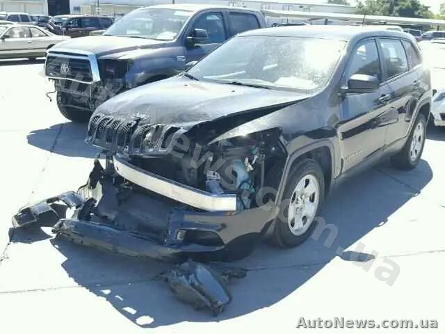 2014 Jeep Cherokee, VIN 1C4PJLAB9EW313162, nr rej. ВІ4918ЕР — zdjęcie 2 (copart)