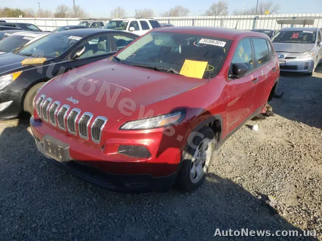 2017 Jeep Cherokee — zdjęcie 2 (copart)