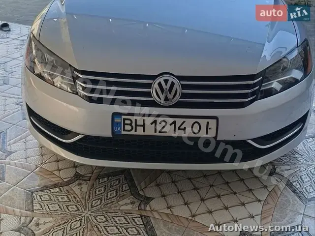 2012 Volkswagen Passat, VIN 1VWBH7A38DC032778, госномер ВН1214ОІ — фото 1 (autoria)