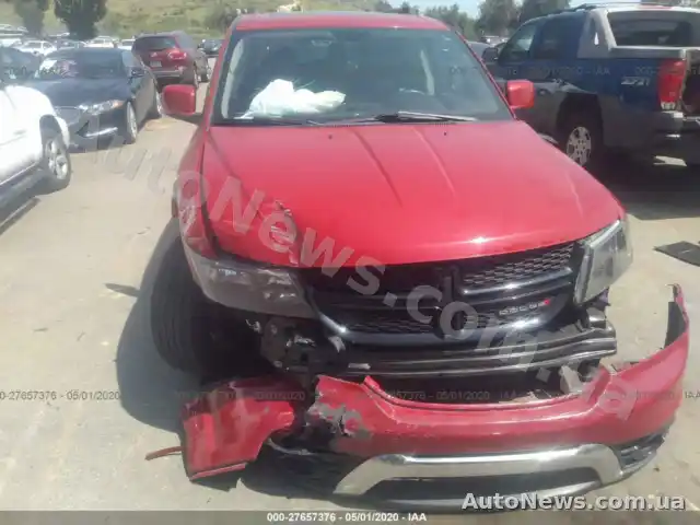 2017 Dodge Journey, VIN 3C4PDCGB3HT613028, госномер АА0061ЕЕ — фото 6 (iaai)