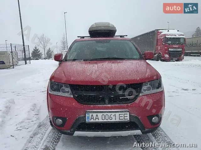 2017 Dodge Journey, VIN 3C4PDCGB3HT613028, держномер АА0061ЕЕ — фото 1 (autoria)