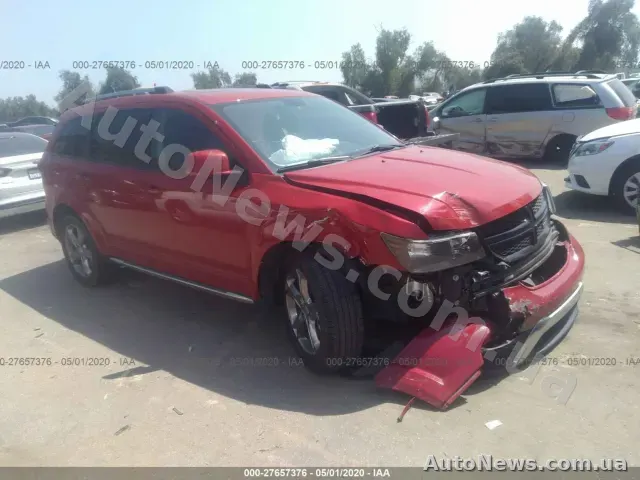 2017 Dodge Journey, VIN 3C4PDCGB3HT613028, держномер АА0061ЕЕ — фото 1 (iaai)