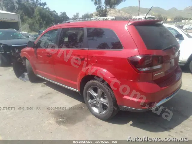 2017 Dodge Journey, VIN 3C4PDCGB3HT613028, держномер АА0061ЕЕ — фото 3 (iaai)