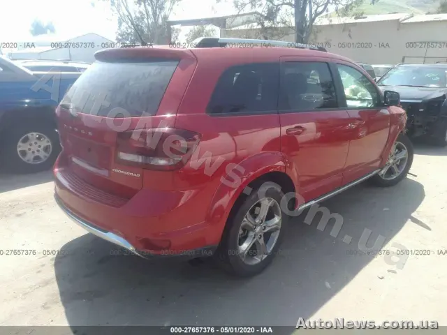 2017 Dodge Journey, VIN 3C4PDCGB3HT613028, держномер АА0061ЕЕ — фото 4 (iaai)