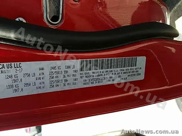 2017 Dodge Journey, VIN 3C4PDCGB3HT613028, держномер АА0061ЕЕ — фото 6 (manheim)