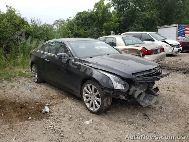 2014 Cadillac ATS, VIN 1G6AB1RX2F0118373, plate АХ2860МР — photo 1 (copart)