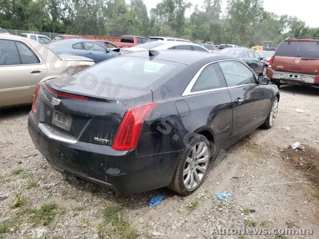 2014 Cadillac ATS, VIN 1G6AB1RX2F0118373, plate АХ2860МР — photo 4 (copart)