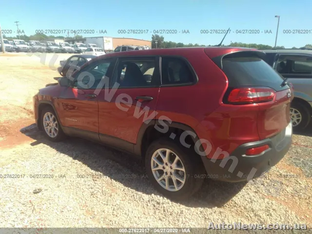 2017 Jeep Cherokee, VIN 1C4PJLAB0HD219073, plate АЕ9237ММ — photo 3 (iaai)