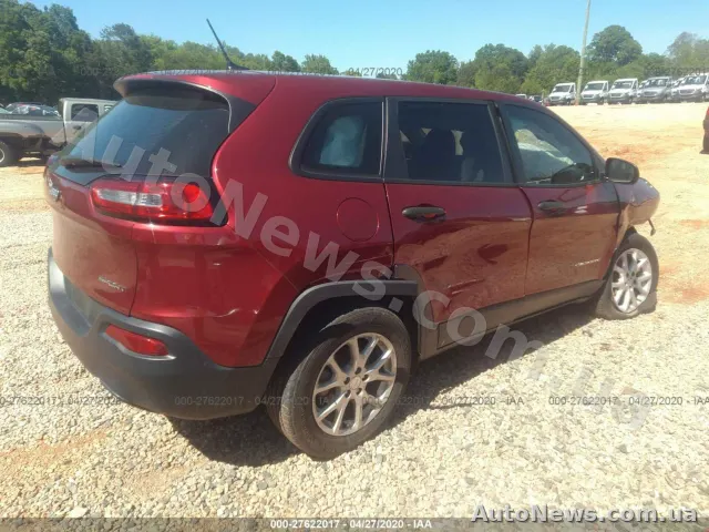2017 Jeep Cherokee, VIN 1C4PJLAB0HD219073, plate АЕ9237ММ — photo 4 (iaai)