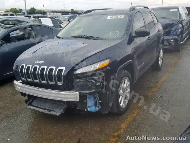 2016 Jeep Cherokee S — photo 2 (copart)