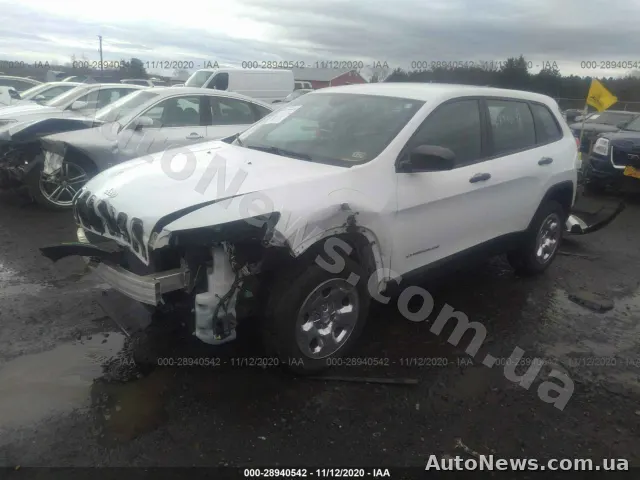 2014 Jeep Cherokee, VIN 1C4PJMAB1EW187210, госномер DІ6532АЕ — фото 2 (iaai)