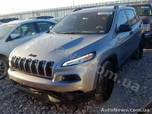 2017 Jeep Cherokee S — photo 2 (copart)