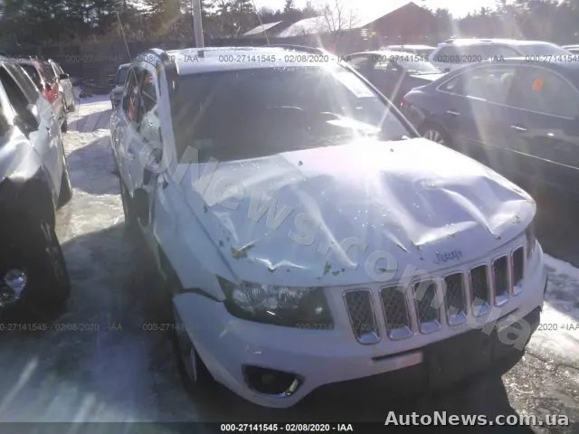 2015 Jeep Compass, VIN 1C4NJDEB4FD258351, plate АР9095ІТ — photo 1 (iaai)