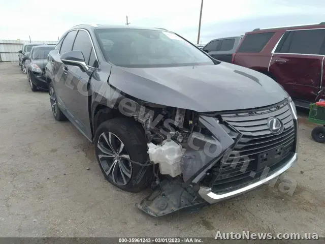 2017 Lexus RX, VIN 2T2BGMCA4HC017168, plate АЕ0014ЕА — photo 1 (iaai)