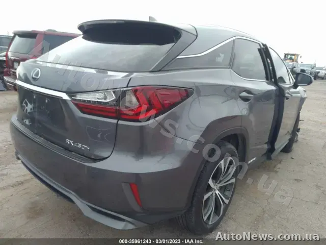 2017 Lexus RX, VIN 2T2BGMCA4HC017168, plate АЕ0014ЕА — photo 4 (iaai)