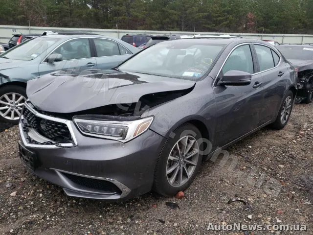 2018 Acura TLX, VIN 19UUB1F34KA007180, госномер КА0970КТ — фото 2 (copart)
