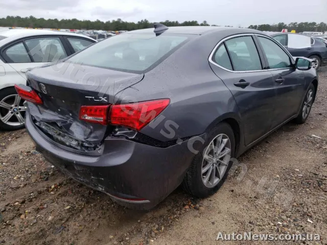 2018 Acura TLX, VIN 19UUB1F34KA007180, госномер КА0970КТ — фото 4 (copart)