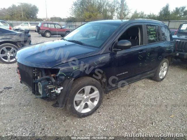 2016 Jeep Compass — фото 2 (iaai)