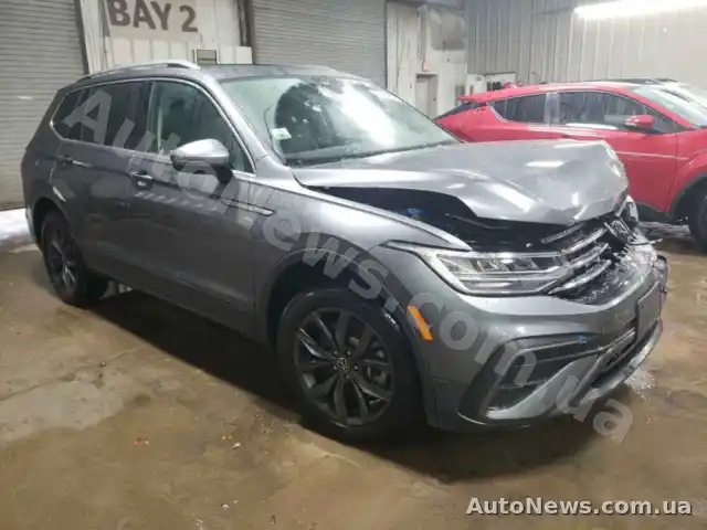 2022 Volkswagen Tiguan, VIN 3VV2B7AX2NM138345, plate КА9949АМ — photo 4 (copart)
