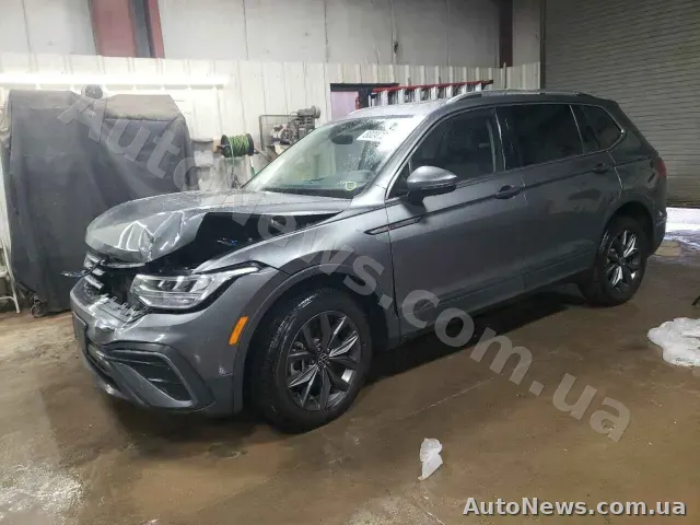 2022 Volkswagen Tiguan, VIN 3VV2B7AX2NM138345, госномер КА9949АМ — фото 13 (copart)