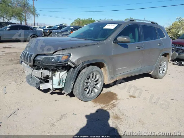 2021 Jeep Cherokee, VIN 1C4PJLMX9MD207862, nr rej. СВ4344СЕ — zdjęcie 2 (iaai)