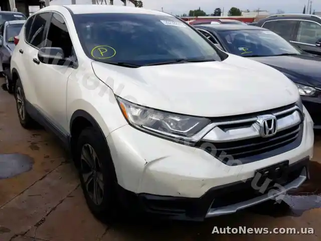 2017 Honda CR-V LX, VIN 2HKRW5H35HH402404, держномер АЕ1005РВ — фото 1 (copart)