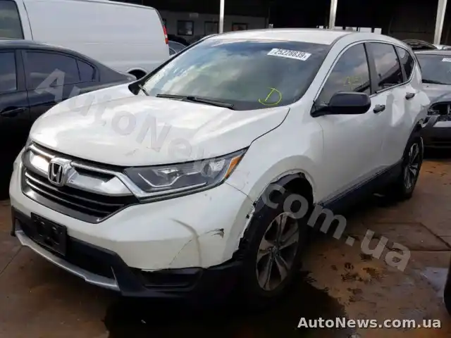 2017 Honda CR-V LX, VIN 2HKRW5H35HH402404, держномер АЕ1005РВ — фото 2 (copart)