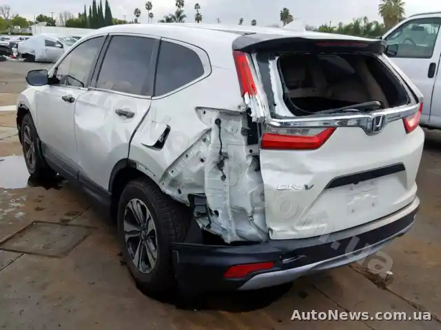 2017 Honda CR-V LX, VIN 2HKRW5H35HH402404, держномер АЕ1005РВ — фото 3 (copart)