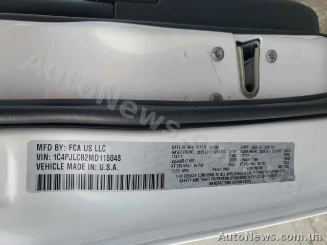 2021 Jeep Grand Cher — zdjęcie 13 (copart)