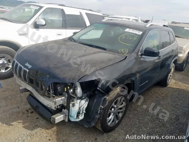 2019 Jeep Cherokee — zdjęcie 2 (copart)