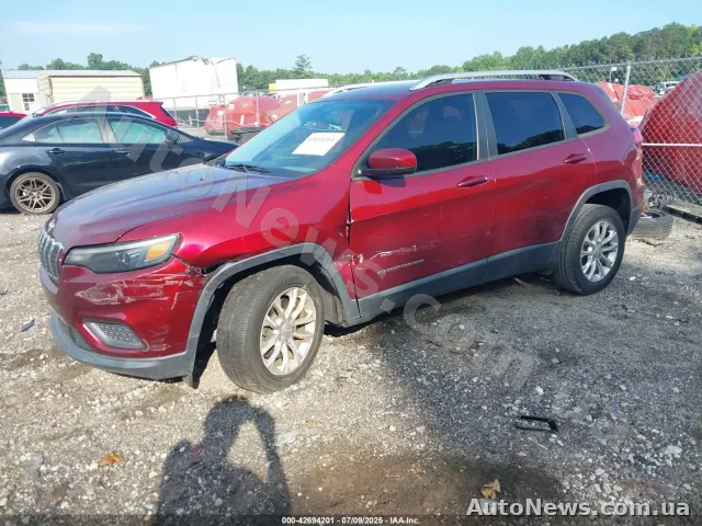 2020 Jeep Cherokee — photo 2 (iaai)