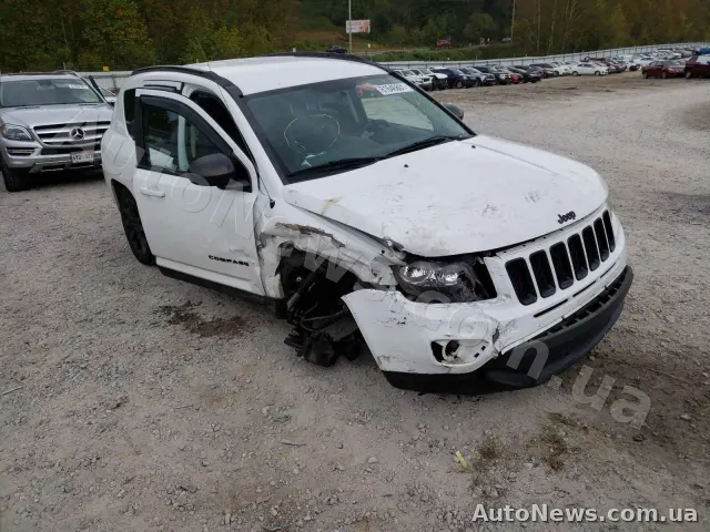 2015 Jeep Compass, VIN 1C4NJDBB9FD394057, nr rej. ВМ8336ЕС — zdjęcie 1 (copart)