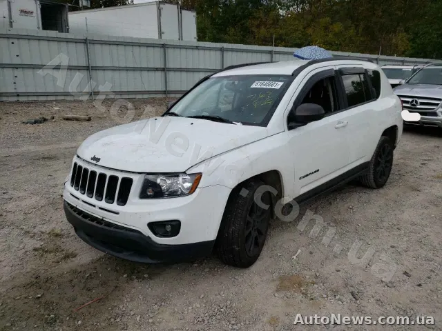 2015 Jeep Compass, VIN 1C4NJDBB9FD394057, nr rej. ВМ8336ЕС — zdjęcie 2 (copart)