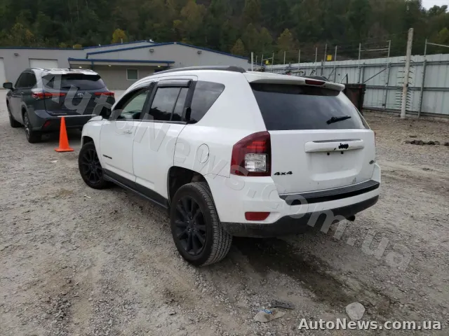 2015 Jeep Compass, VIN 1C4NJDBB9FD394057, nr rej. ВМ8336ЕС — zdjęcie 3 (copart)