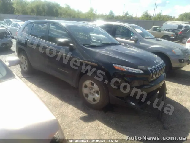 2016 Jeep Cherokee, VIN 1C4PJMAB5GW343526, держномер ВС7546ОЕ — фото 1 (iaai)