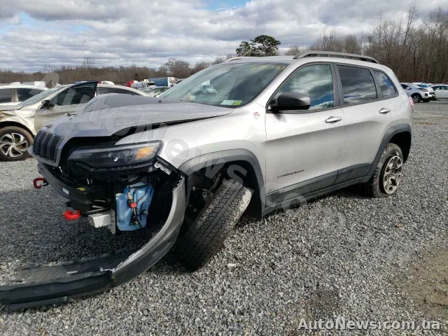 2019 Jeep Cherokee, VIN 1C4PJMBX4LD517702, держномер КА6620ОО — фото 1 (copart)