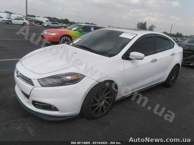 2014 Dodge Dart, VIN 1C3CDFCB5FD165923, nr rej. КЕ7219АЕ — zdjęcie 2 (iaai)