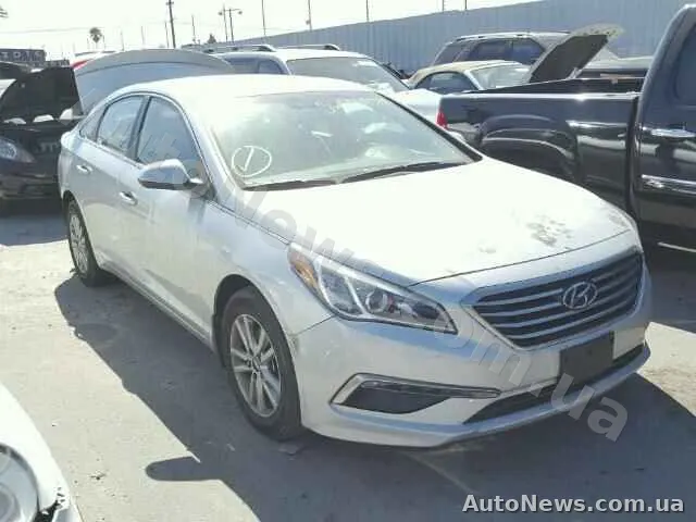 2015 Hyundai Sonata, VIN 5NPE24AF9FH168046, nr rej. КА9152ЕХ — zdjęcie 1 (copart)