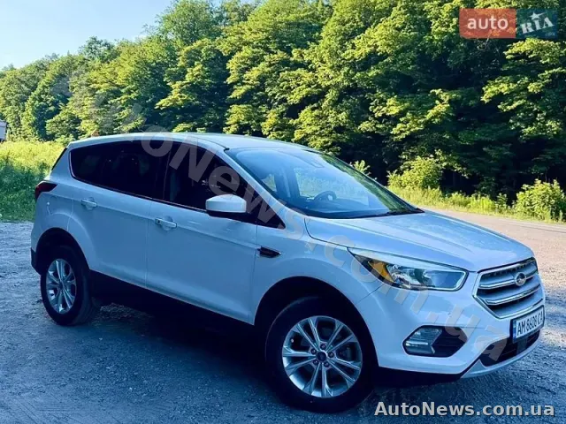 2018 Ford Escape, VIN 1FMCU0GD1KUA24647, держномер АМ8608СА — фото 1 (autoria)