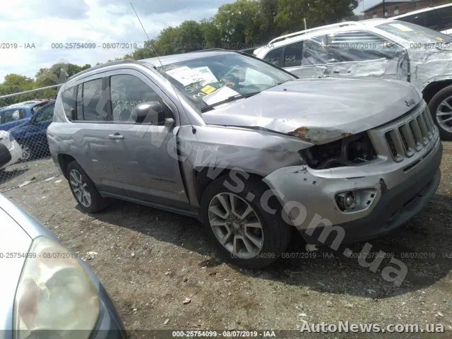 2015 Jeep Compass, VIN 1C4NJDBB5GD587789, nr rej. НН1945АІ — zdjęcie 1 (iaai)