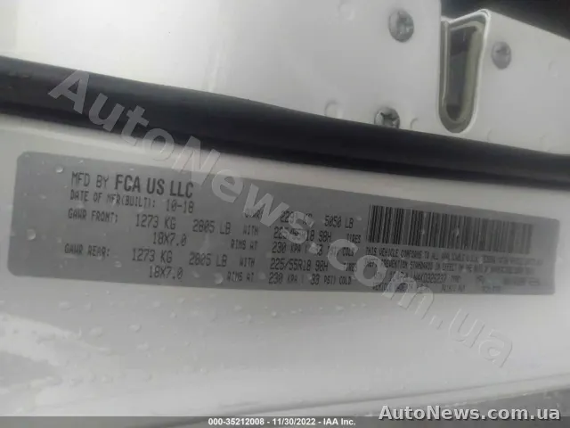 2018 Jeep Cherokee, VIN 1C4PJLLN4KD326237, держномер КА0671РС — фото 9 (iaai)