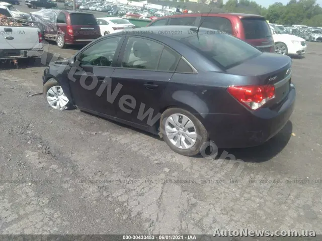 2014 Chevrolet Cruze, VIN 1G1PA5SGXE7397713, nr rej. КА9603ЕР — zdjęcie 3 (iaai)