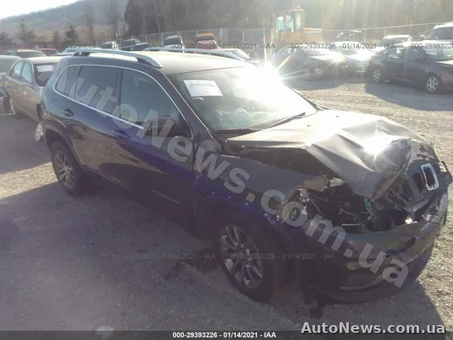 2018 Jeep Cherokee, VIN 1C4PJLLX3KD307776, nr rej. КА1237ЕК — zdjęcie 1 (iaai)