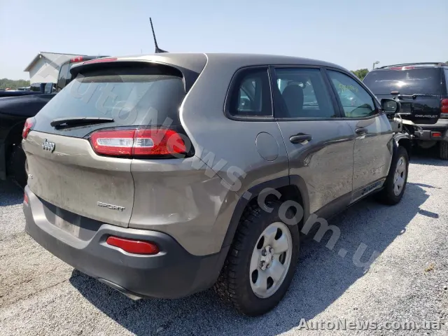 2017 Jeep Cherokee, VIN 1C4PJMAS2HW648175, plate АЕ5481ТІ — photo 4 (copart)